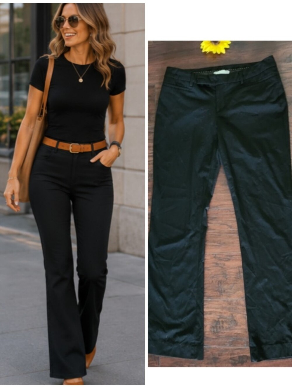 GAP MODERN BOOT BLACK PANTS 🖤🖤